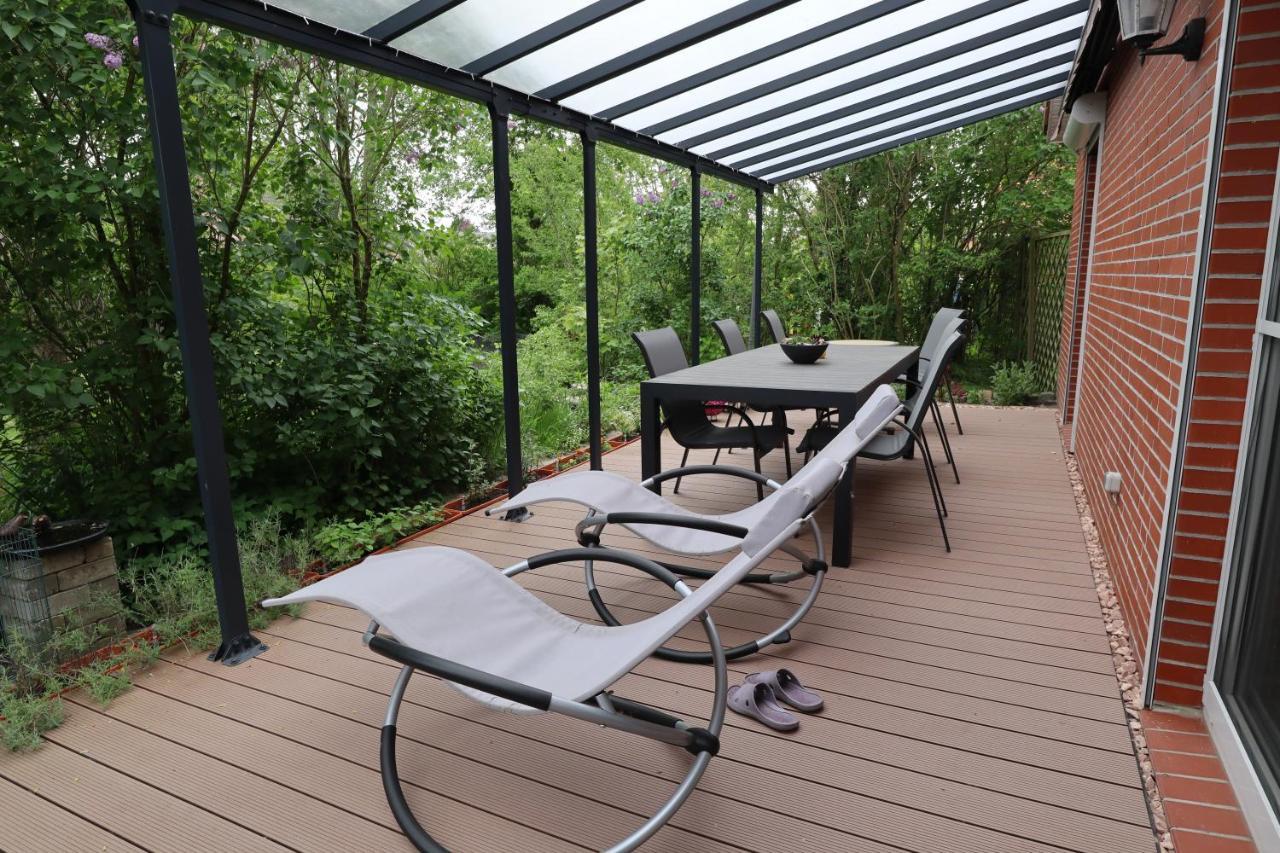 Villa Haus Flieder Krummhörn Esterno foto