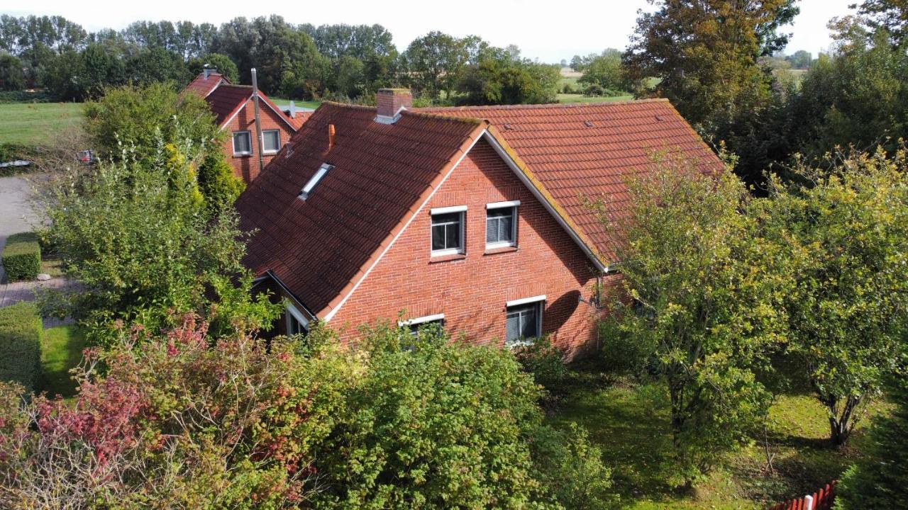 Villa Haus Flieder Krummhörn Esterno foto